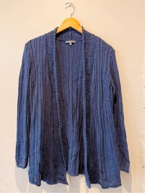 Retro-Ology Navy Blue Knit Cardigan